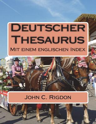 Deutscher Thesaurus: Mit einem englischen Index Cover Image