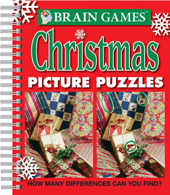 Brain Games - Picture Puzzles: Christmas: How Many Differences Can You Find? Cover Image