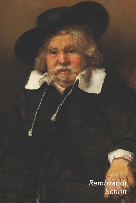 Rembrandt Schrift: Portret van een oude man Ideaal Voor School, Studie, Recepten of Wachtwoorden Stijlvol Notitieboek voor Aantekeningen Cover Image