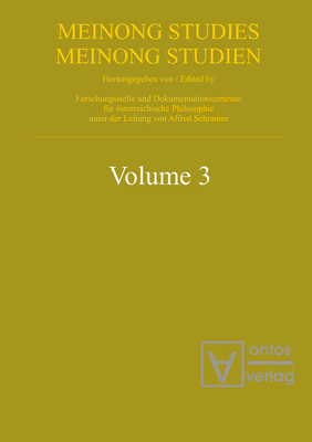 Meinongian Issues in Contemporary Italian Philosophy (Meinong Studies / Meinong Studien #3) Cover Image