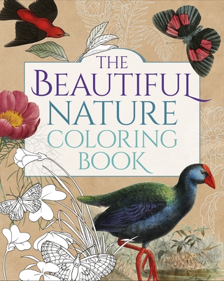 The Beautiful Nature Coloring Book Cover Image