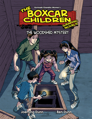 The Woodshed Mystery (The Boxcar Children Graphic Novels #13)