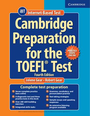 Cambridge Preparation for the TOEFL Test Book with Online Practice Tests Cover Image