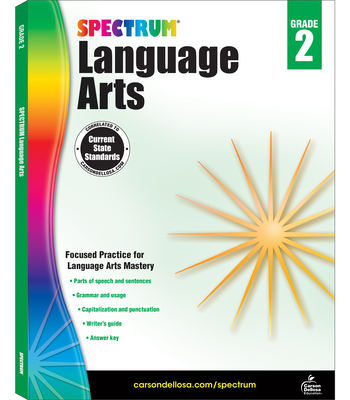 Spectrum Language Arts, Grade 2 By Spectrum (Compiled by) Cover Image