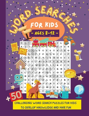 Word Search Puzzle Book for Kids Ages 8-12 