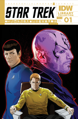 Star Trek Library Collection, Vol. 1 By Mike Johnson, Roberto Orci, Alex Kurtzman, Scott Tipton, David Messina (Illustrator) Cover Image