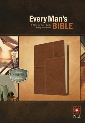 Every Man's Bible-NLT Deluxe Messenger Cover Image