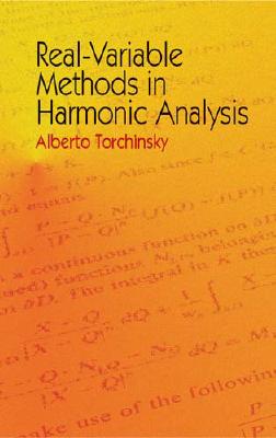Real-Variable Methods in Harmonic Analysis (Dover Books on Mathematics) Cover Image