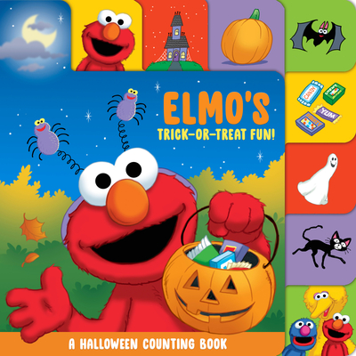 Elmo's Trick-or-Treat Fun!: A Halloween Counting Book (Sesame Street) Cover Image