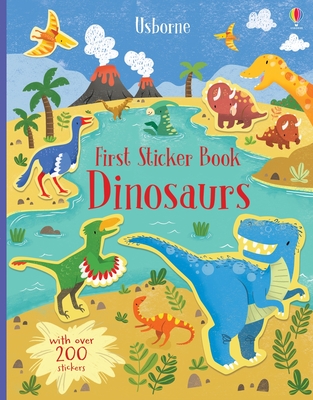 First Sticker Book Dinosaurs (First Sticker Books) By Hannah Watson, Jordan Wray (Illustrator) Cover Image
