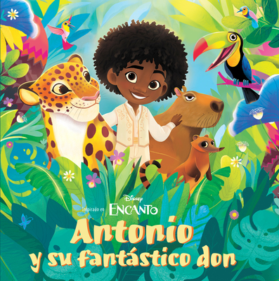 Disney Encanto: Antonio's Amazing Gift Paperback Spanish Edition Cover Image