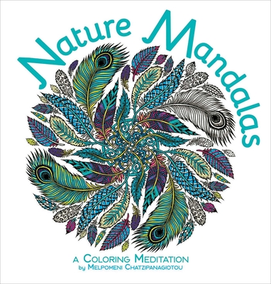 Nature Mandalas Coloring Book Cover Image
