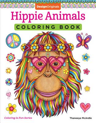 Hippie Animals Coloring Book (Coloring Is Fun)