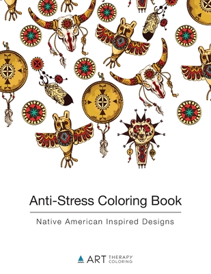 Coloring Books For Boys: Native American Inspired: Detailed