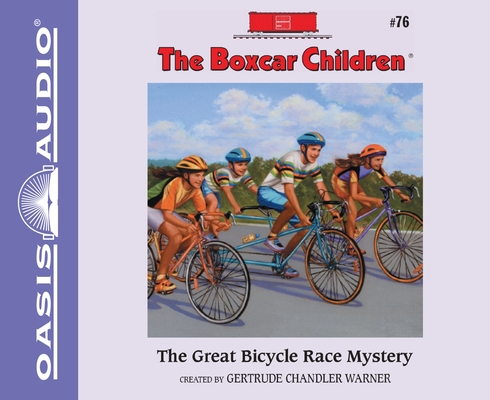The Great Bicycle Race Mystery (The Boxcar Children Mysteries #76) By Gertrude Chandler Warner, Tim Gregory (Narrator) Cover Image