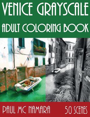 Download Venice Grayscale Adult Coloring Book Paperback The Book Stall