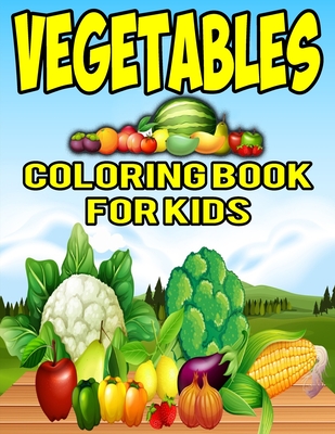 coloring pages vegetables preschoolers books