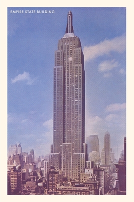 Vintage Journal Empire State Building, New York City Cover Image