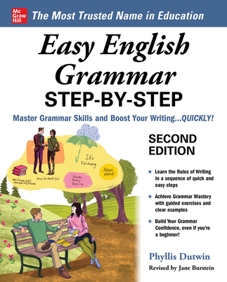 Easy English Grammar Step-By-Step, Second Edition By Phyllis Dutwin, Jane R. Burstein Cover Image