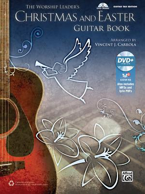 The Worship Leader's Christmas and Easter Guitar Book: Guitar Tab, Book & MP3 CD Cover Image