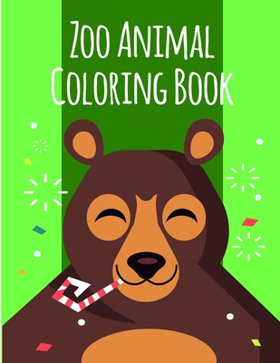 Zoo Animal Coloring Book: Stress Relieving Animal Designs Cover Image