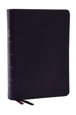 Net Bible, Full-Notes Edition, Leathersoft, Black, Indexed, Comfort Print: Holy Bible Cover Image
