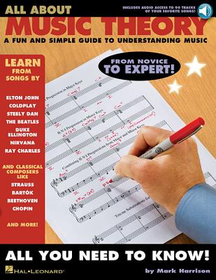 All about Music Theory: A Fun and Simple Guide to Understanding Music Online Audio Access Cover Image
