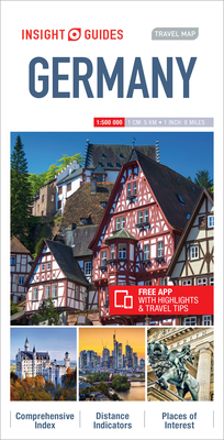 Insight Guides Travel Map Germany (Insight Travel Maps) By Insight Guides Cover Image