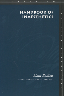 Handbook of Inaesthetics (Meridian: Crossing Aesthetics) Cover Image