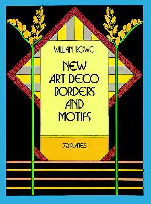 New Art Deco Borders and Motifs (Dover Pictorial Archives) Cover Image