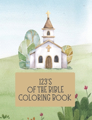 123's of the Bible Coloring Book Cover Image