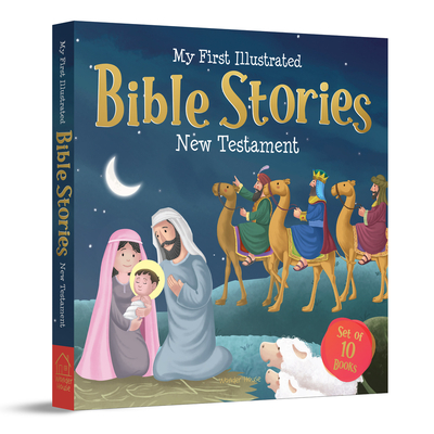 My First Illustrated Bible Stories from New Testament: Boxed Set of 10 (My First Bible Stories) Cover Image