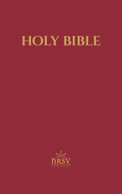 NRSV Updated Edition Pew Bible with Apocrypha (Hardcover, Burgundy) Cover Image