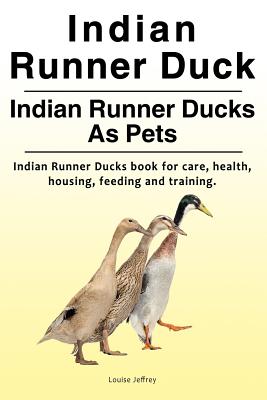 Indian Runner Duck. Indian Runner Ducks As Pets. Indian Runner Ducks book for care, health, housing, feeding and training. Cover Image