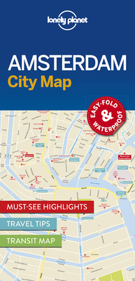 Lonely Planet Amsterdam City Map 1 By Lonely Planet Cover Image