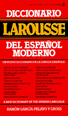 Diccionario Larousse del Espanol Moderno By Ramon Garcia Palayo y Gross Cover Image