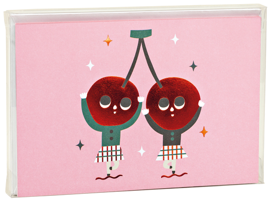 Cherry Dancers, Big Notecard Set By Hsinping Pan Cover Image