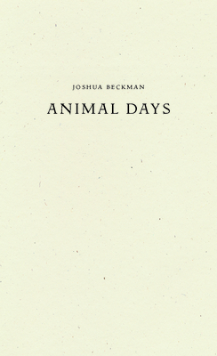 Cover for Animal Days