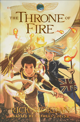 Throne of Fire (Kane Chronicles) Cover Image