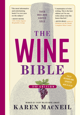 The Wine Bible, 3rd Edition By Karen MacNeil Cover Image