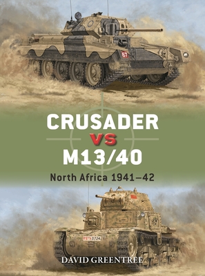 Crusader vs M13/40: North Africa 1941–42 (Duel #137) By David Greentree, Johnny Shumate (Illustrator), Alan Gilliland (Illustrator) Cover Image