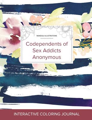 Adult Coloring Journal: Codependents of Sex Addicts Anonymous (Mandala Illustrations, Nautical Floral) By Courtney Wegner Cover Image