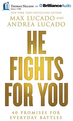 He Fights for You: 40 Promises for Everyday Battles Cover Image