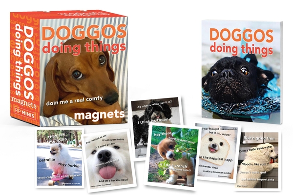 Doggos Doing Things Magnets (RP Minis) By Doing Things Media Cover Image