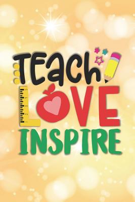 Teach Love Inspire: Cornell Notes Notebook - Note Taking Notebook - For Writers, Students - Homeschool Cover Image