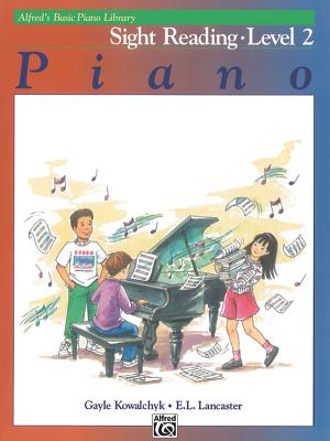 Alfred's Basic Piano Library Sight Reading, Bk 2 Cover Image