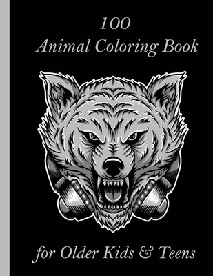 Animal Coloring Books for Boys Cool Animals: Cool Adult Coloring Book with  Horses, Lions, Elephants, Owls, Dogs, and More! (Paperback)