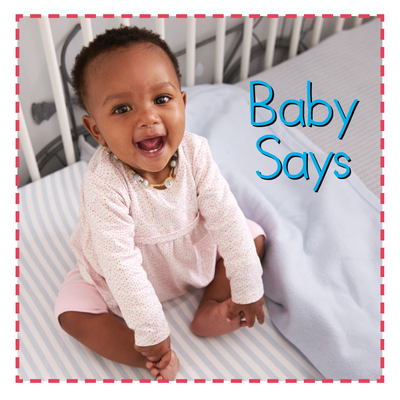 Cover for Baby Says (Baby Firsts)