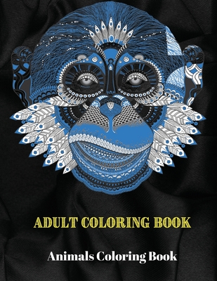 Animals Coloring Book: Animals Mandala Coloring Book (Paperback)