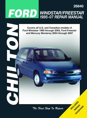 Ford Windstar/Freestar & Mercury Monerey, 2004-2007 (Chilton's Total Car Care Repair Manuals) Cover Image